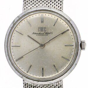 WATCH IWC Schaffhausen Silver SS MN